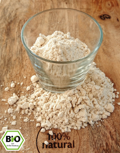 weißen Bio Mandelmehl teilentölt zum backen und für Desserts geeignet